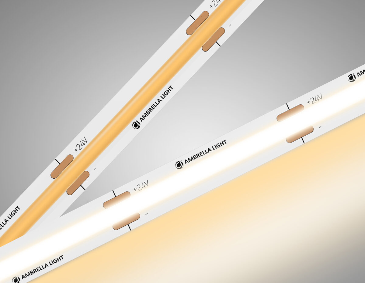 GS4751 COB 528Led/14W m/ 24V IP20 3000K/ 5m*10mm*2mm (2 конт.) — изображение 1
