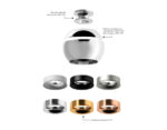N7928 МСH хром матовый D70*H28mm Out25mm — изображение 3
