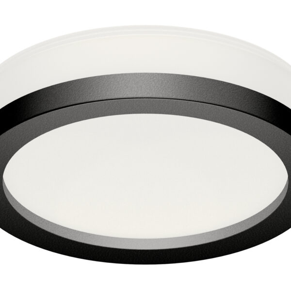 N8415 SBK/FR черный песок/белый матовый D85*H23mm Out20mm GX53