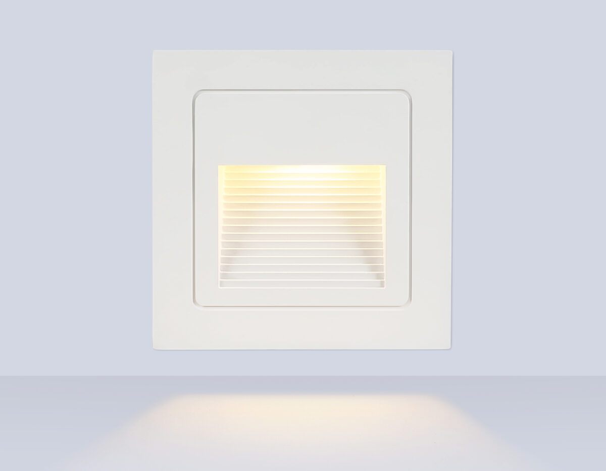 ST8211 WH белый IP65 LED 3000K 3W 84*84*46 — изображение 2
