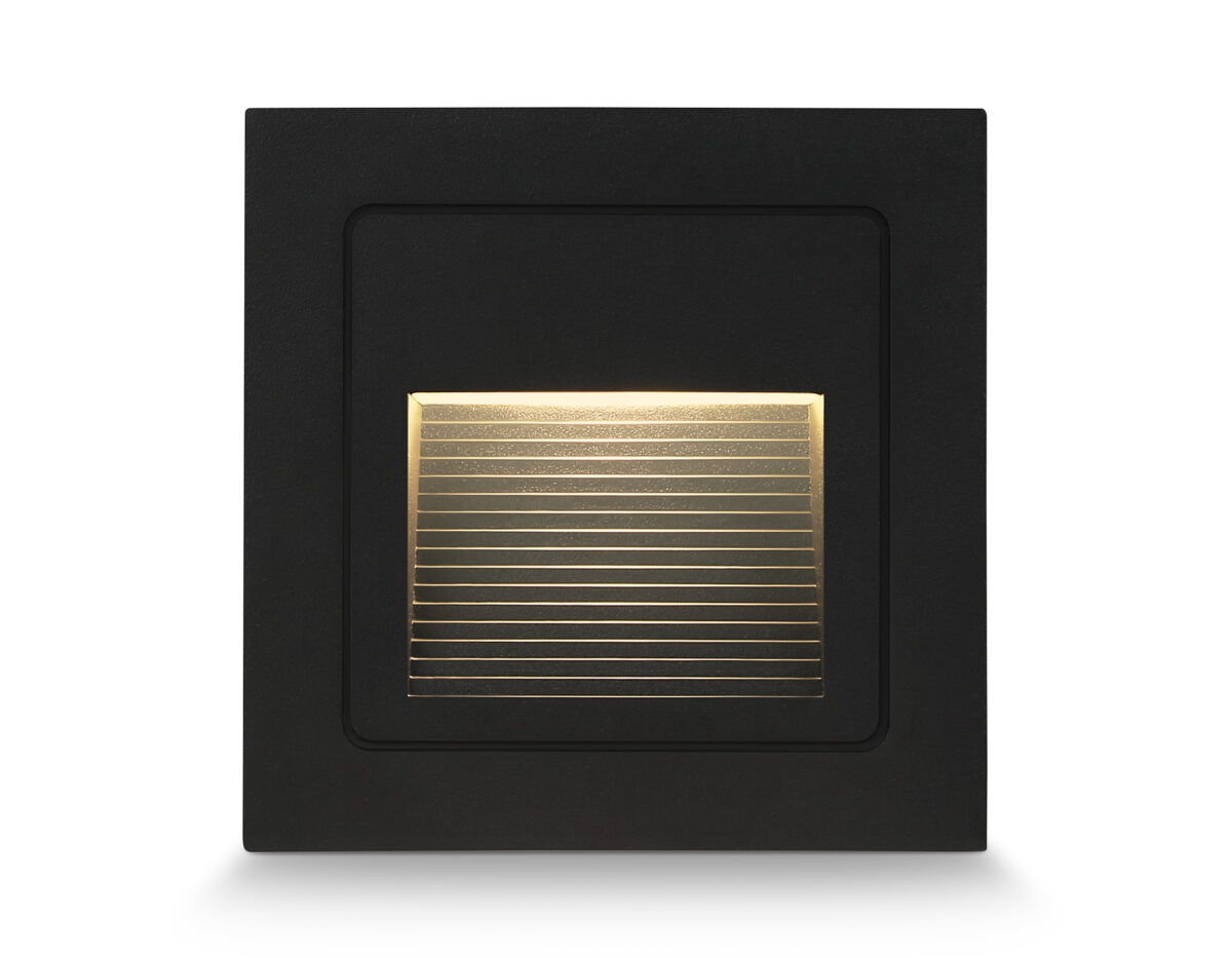 ST8212 ST8212 BK черный IP65 LED 3000K 3W 84*84*46 — изображение 1