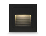 ST8212 BK черный IP65 LED 3000K 3W 84*84*46