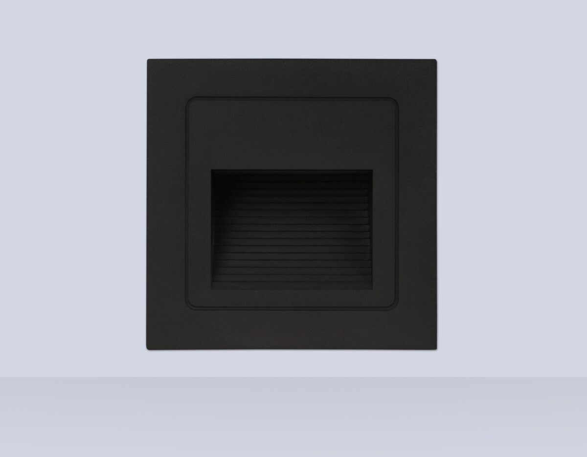 ST8212 BK черный IP65 LED 3000K 3W 84*84*46 — изображение 3