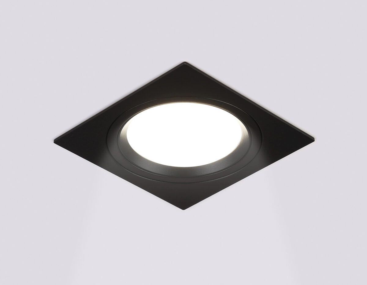 TN51917 BK черный GX53 max 12W 115*115*23 — изображение 2