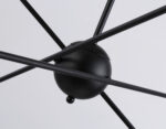 TR80435/6 BK/GD черный/золото E27/6 max 60W D950*730