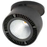 214827 Светильник FORTE INCA LED 26W 1950LM 30G ЧЕРНЫЙ 4000K