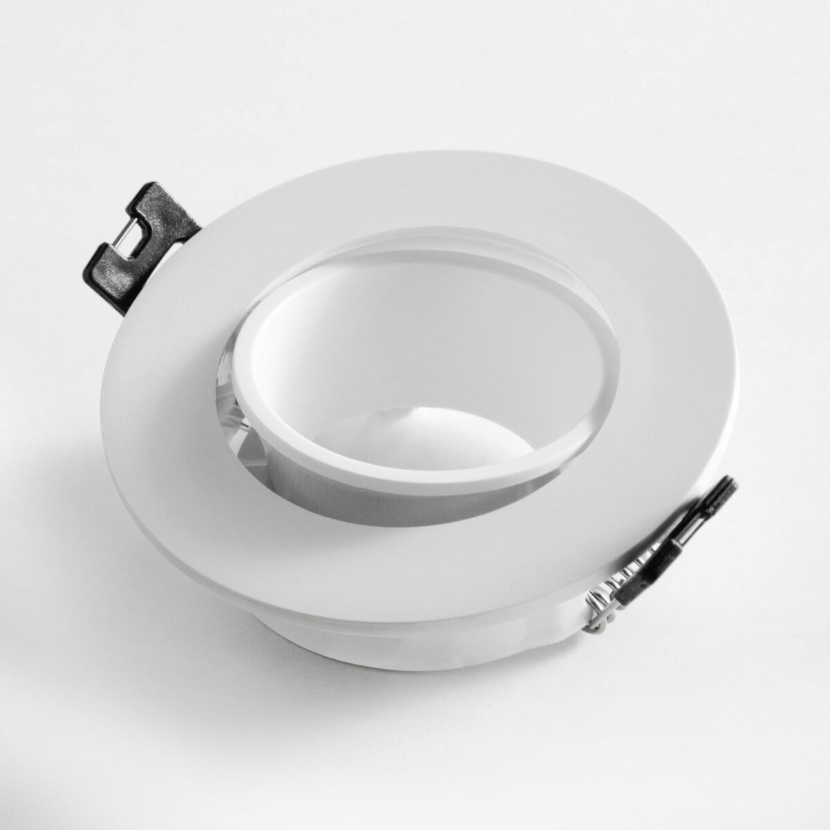 012606 Рамка (светильник) PVC д/LED-модулей 941хх и LED-ламп D50мм SINGO ROUND БЕЛЫЙ — изображение 2