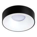 L01002027 Светильник LEVIGO MR16/HP16 БЕЛЫЙ/ЧЕРНЫЙ МАТОВЫЙ (010020+510027)