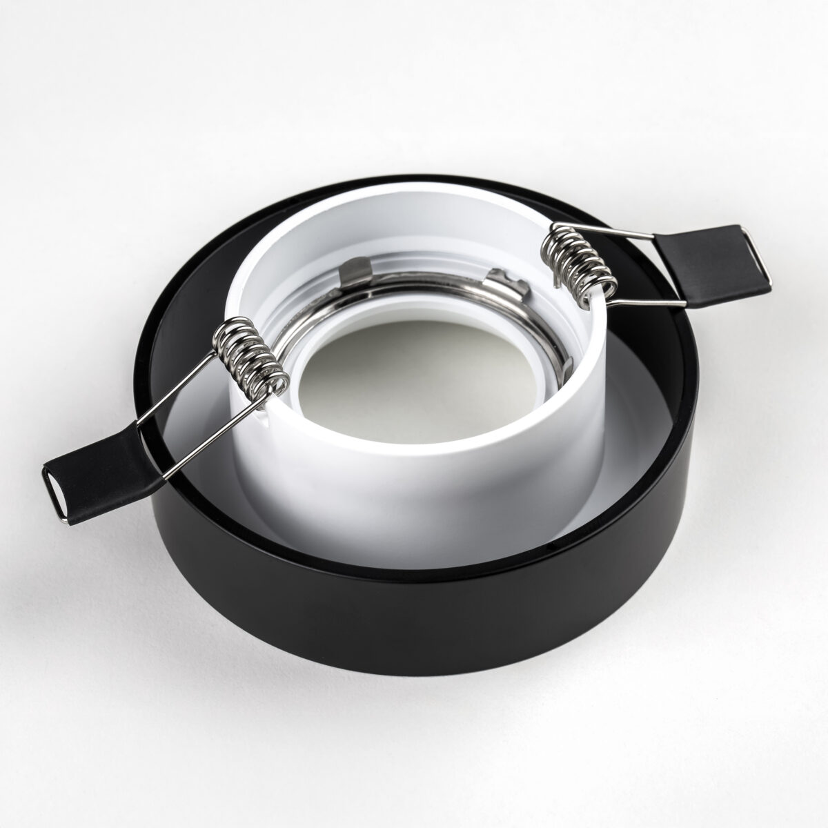 L01002027 Светильник LEVIGO MR16/HP16 БЕЛЫЙ/ЧЕРНЫЙ МАТОВЫЙ (010020+510027) — изображение 4