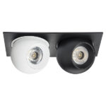 i5276272 Светильник INTERO LED 9W*2 850LM*2 24G ЧЕРНЫЙ/БЕЛЫЙ 3000K (217527+217062+217072)
