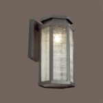 4048/1W NATURE ODL18 707 темно-серый/белый Уличный настенный светильник IP44 E27 100W 220V GINO — изображение 4