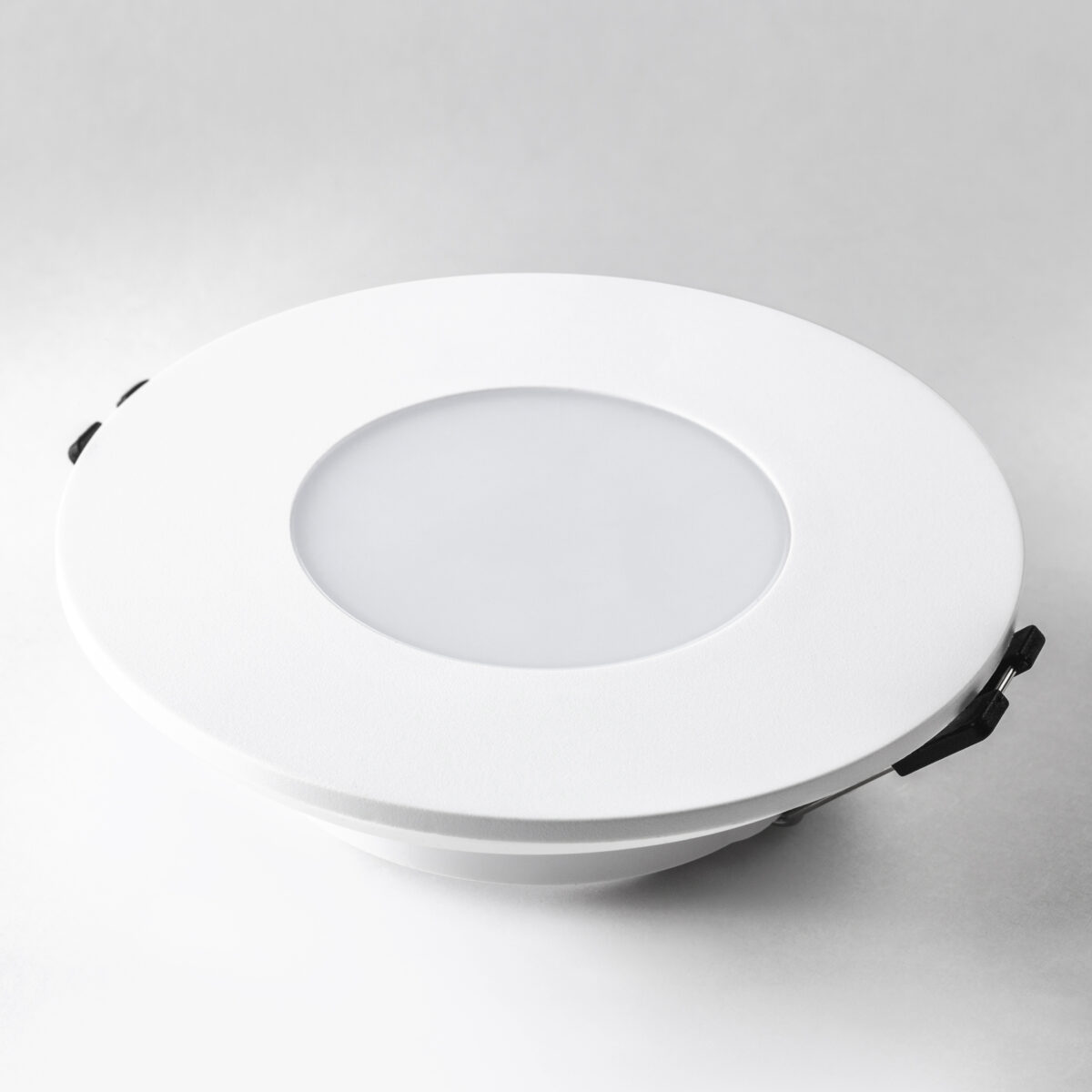 012806 Рамка (светильник) PVC д/LED-модулей 941хх и LED-ламп D50мм PIANO ROUND БЕЛЫЙ IP65 — изображение 2