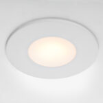 012806 Рамка (светильник) PVC д/LED-модулей 941хх и LED-ламп D50мм PIANO ROUND БЕЛЫЙ IP65 — изображение 4