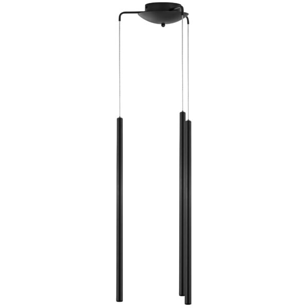 L3T747337 Люстра TUBO LED 15W 900LM 25G ЧЕРНЫЙ 3000K (574717+747337 (3шт)