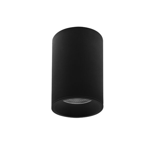 214477IP65 Светильник RULLO IP65 HP16 1xGU10 max 9W ЧЕРНЫЙ IP65