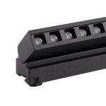 359737 PORT NT25 240 черный Светильник однофазный двухжильный трековый с переключ. цв. температуры IP20 LED 18W 180-265V 2700К/3200К/4000К EOS — изображение 5