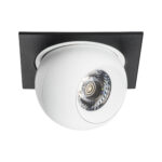 i51764 Светильник INTERO LED 9W 850LM 24G ЧЕРНЫЙ/БЕЛЫЙ 4000K (217517+217064) — изображение 2