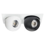 i5266474 Светильник INTERO LED 9W*2 850LM*2 24G БЕЛЫЙ/ЧЕРНЫЙ 4000K (217526+217064+217074) — изображение 2