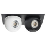 i5276272 Светильник INTERO LED 9W*2 850LM*2 24G ЧЕРНЫЙ/БЕЛЫЙ 3000K (217527+217062+217072) — изображение 2