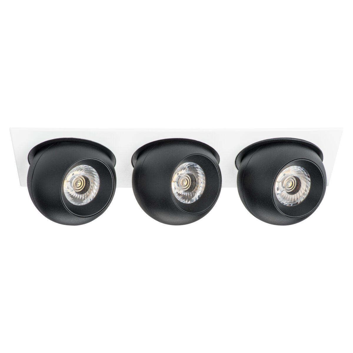 i536747474 Светильник INTERO LED 9W*3 850LM*3 24G БЕЛЫЙ/ЧЕРНЫЙ 4000K (217536+217074+217074+217074) — изображение 2