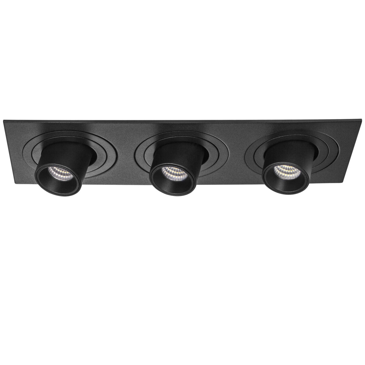 i537174 Светильник INTERO TUBO LED 7W*3 360LM*3 60G ЧЕРНЫЙ 4000K (217537+217174+217174+217174) — изображение 2