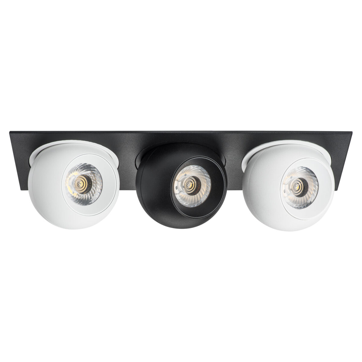 i537627262 Светильник INTERO LED 9W*3 850LM*3 24G ЧЕРНЫЙ/БЕЛЫЙ 3000K (217537+217062+217072+217062) — изображение 2
