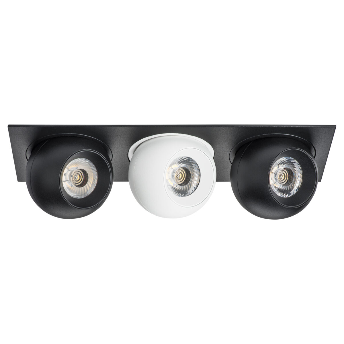 i537746474 Светильник INTERO LED 9W*3 850LM*3 24G ЧЕРНЫЙ/БЕЛЫЙ 4000K (217537+217074+217064+217074) — изображение 2