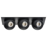 i537747474 Светильник INTERO LED 9W*3 850LM*3 24G ЧЕРНЫЙ 4000K (217537+217074+217074+217074) — изображение 2