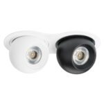 i6266474 Светильник INTERO LED 9W*2 850LM*2 24G БЕЛЫЙ/ЧЕРНЫЙ 4000K (217626+217064+217074) — изображение 2