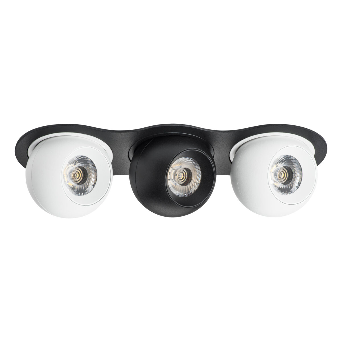 i637647464 Светильник INTERO LED 9W*3 850LM*3 24G ЧЕРНЫЙ/БЕЛЫЙ 4000K (217637+217064+217074+217064) — изображение 2