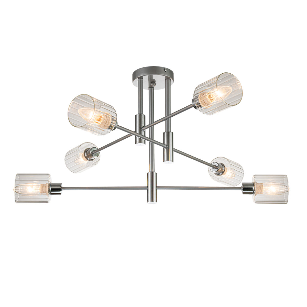 l108110 Escada 1140/6P E14*40W Silver/Chrome — изображение 1