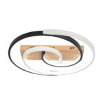 Escada 10265/1 LED*67W Black/Wood