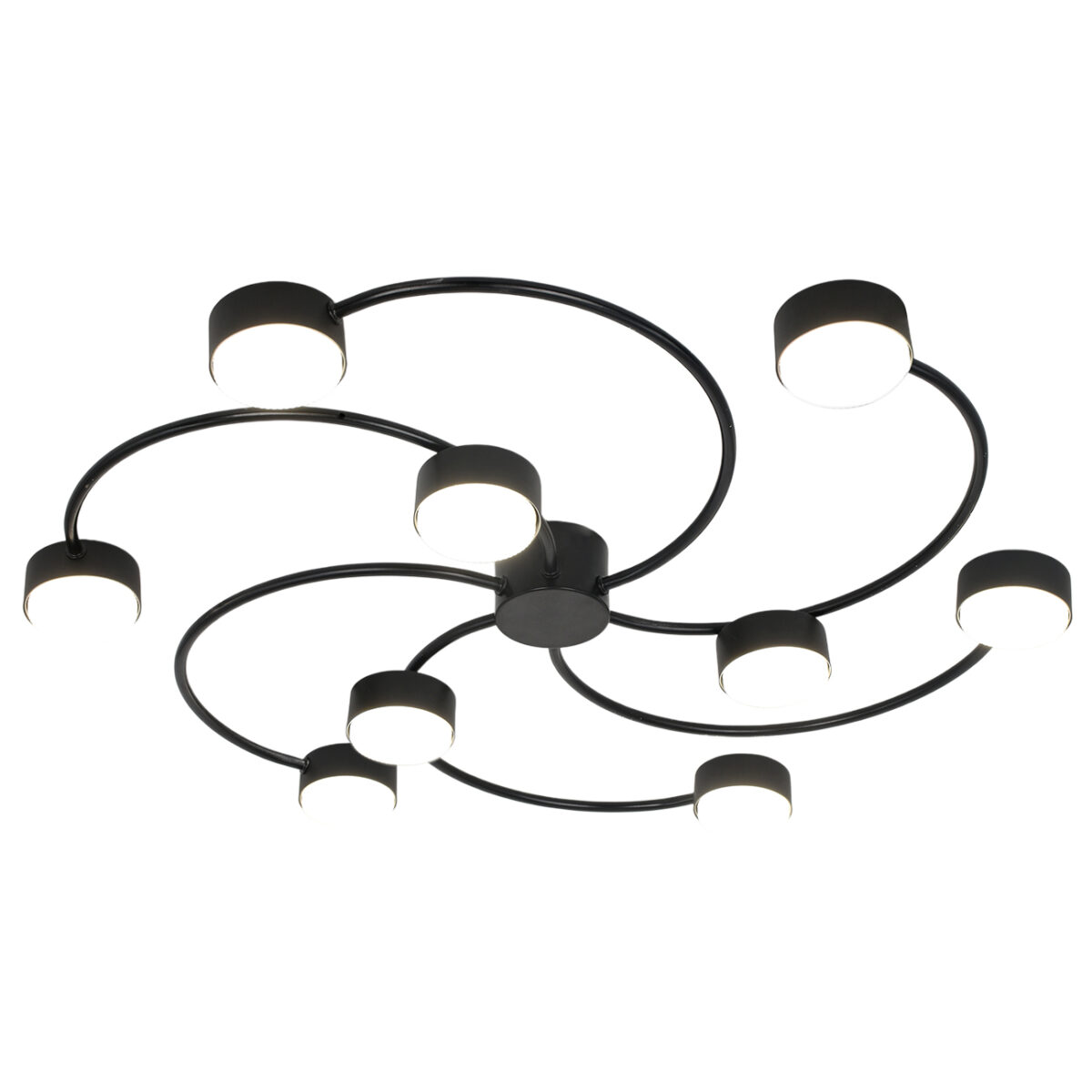Escada 1180/9P GX53*15W Black — изображение 1
