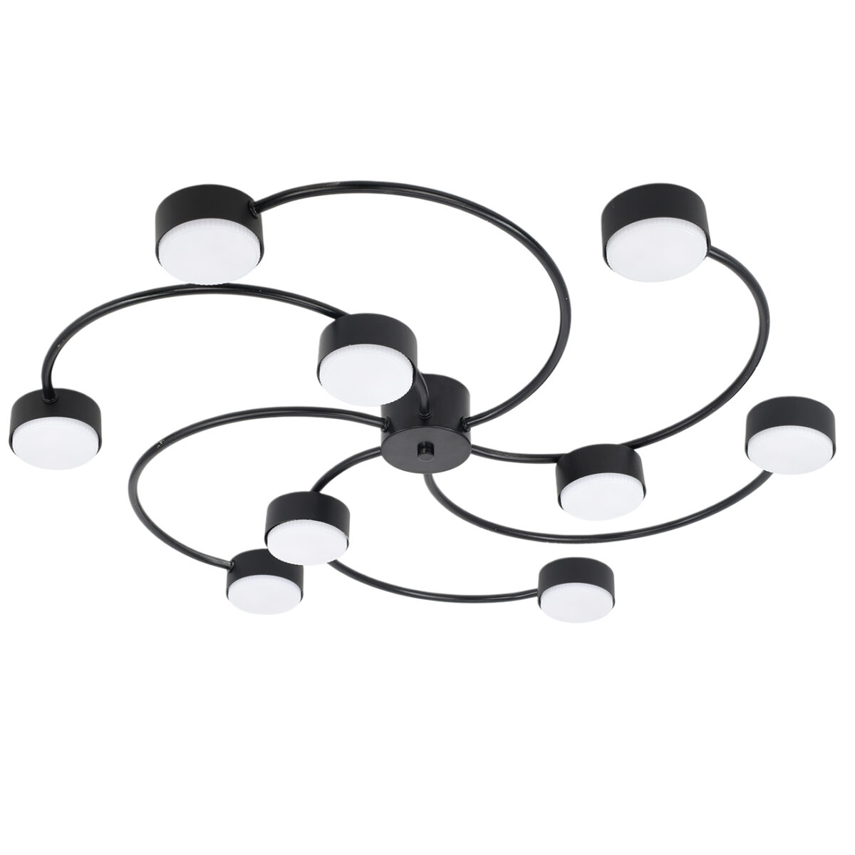 Escada 1180/9P GX53*15W Black — изображение 2