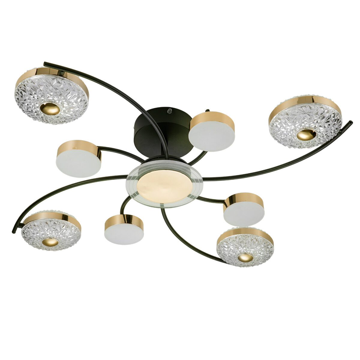 Escada 10208/8 LED*110W Black/Gold — изображение 2