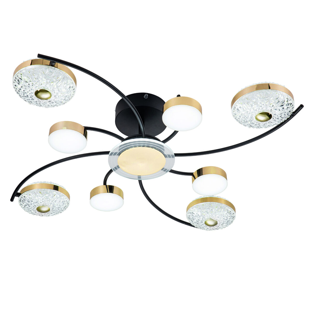 Escada 10208/8 LED*110W Black/Gold — изображение 3