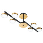 Escada 10266/6 LED*95W Black/Brass — изображение 4