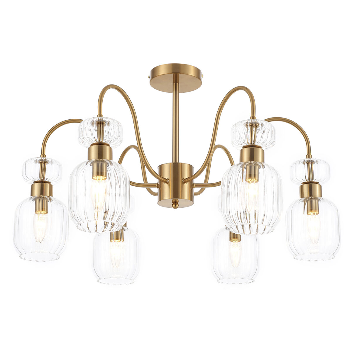 l83930 Escada 1141/6PL E14*60W Antigue copper/Clear — изображение 1