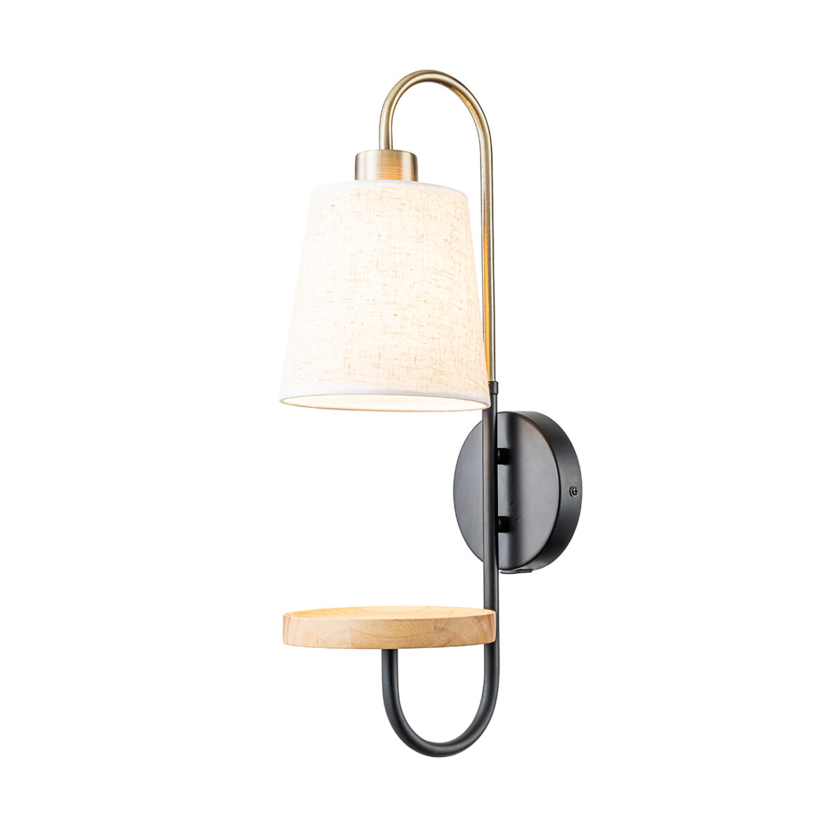 l94320 Escada 582/1A E14*40W Black/Brass/Wood — изображение 1