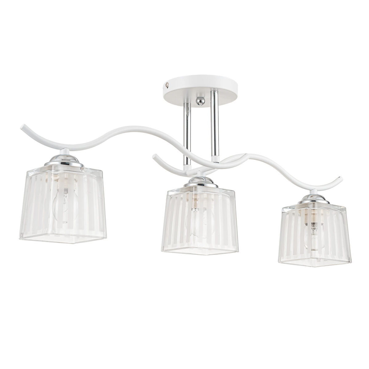 Escada 535/3PL E27*40W Chrome/White — изображение 2