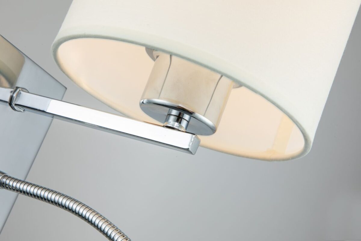 Escada 552/A LED*1W+E27*60W Chrome/White — изображение 5
