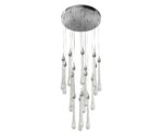 07860-18A,02 Люстра каскадная Асмер хром Led 54W