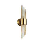 4847/2W HALL ODL21 420 золото/металл/стекло Бра G9 2*40W FLAMBI