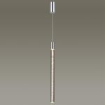 4370/5L HIGHTECH ODL23 235 хром полированный/акрил с пузырьками Подвесной св-к IP20 LED 4W 200Лм 3000K SPARKY — изображение 2