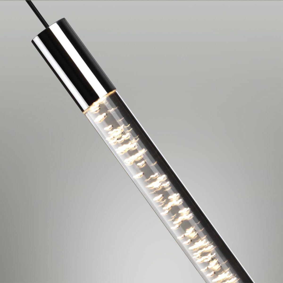4370/5L HIGHTECH ODL23 235 хром полированный/акрил с пузырьками Подвесной св-к IP20 LED 4W 200Лм 3000K SPARKY — изображение 3