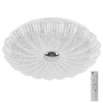 225660 Светильник настенно-потолочный ARCO SHELL 90W LED 4500LM ХРУСТАЛЬНЫЙ/ХРОМ/ЗОЛОТО 3000/4000/6000K — изображение 3