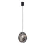 5038/1 MODERN ODL24 367 черный/дымчатый/металл/стекло Подвес G9 1*40W MUSSELS — изображение 3