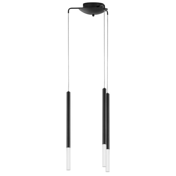 L3T747147 Люстра TUBO LED 15W 840LM 360G ЧЕРНЫЙ 4000K (574717+747147 (3шт)