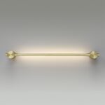 4396/6WL HIGHTECH ODL23 000 античная бронза/металл Настенный св-к IP20 LED 6W 235Лм 3000K DALIA — изображение 3