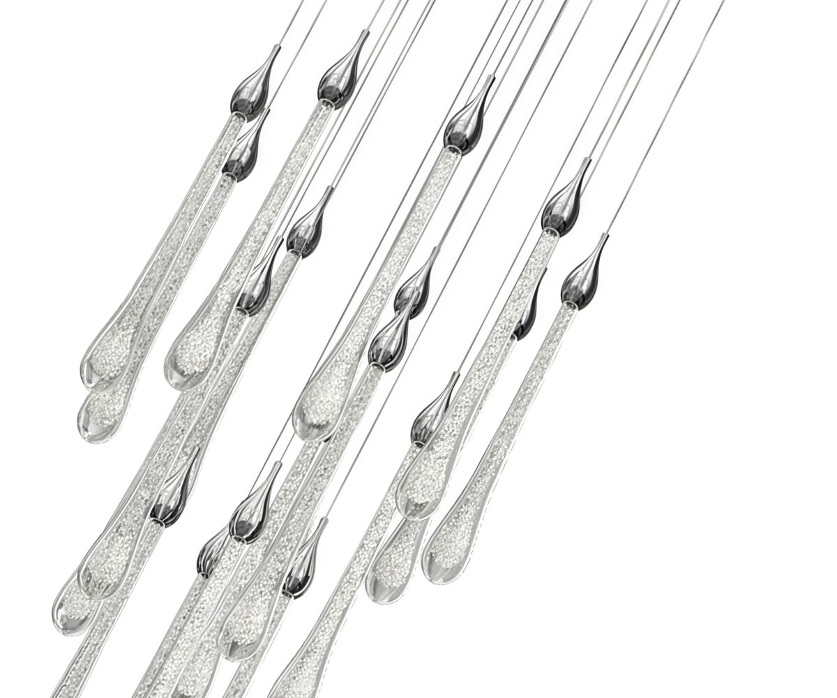 07860-18A,02 Люстра каскадная Асмер хром Led 54W — изображение 2